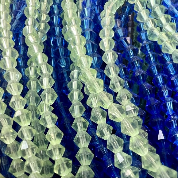 200 Strands Glass Crystal bicone Beads 3mm - 4mm green red blue clear lot - Picture 5 of 13